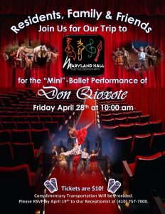 ballet flyer
